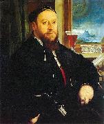 Christoph Amberger, Portrait of Matthaus Schwarz